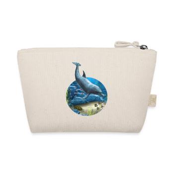 The World Of The Dolphin - Organic Pouch - nature - Back