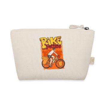 bike packing.bicycle tour adventure with panier - Organic Pouch - nature - Back