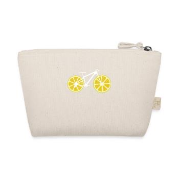 Zitronen-Fahrrad - Bio-Täschchen - Natur - Hinten