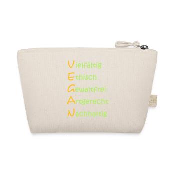 The importance of Vegan. - Organic Pouch - nature - Back