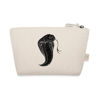 Cobra Schlange Kobra Snake - Bio-Täschchen - Natur - Hinten