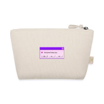 Everyone hates you - Organic Pouch - nature - Back