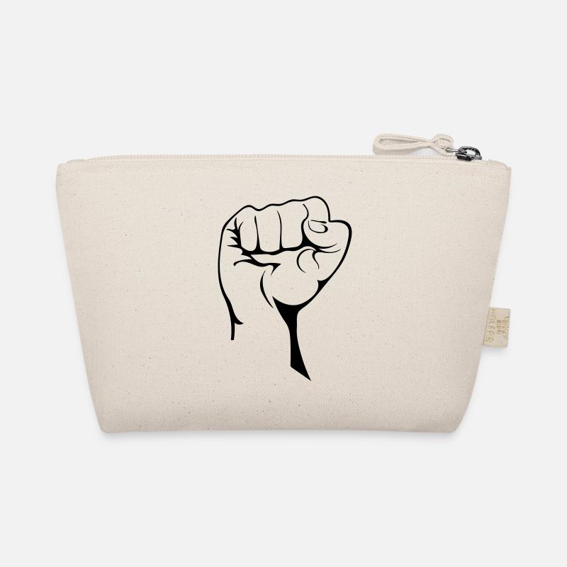 Clenched fist Organic Pouch