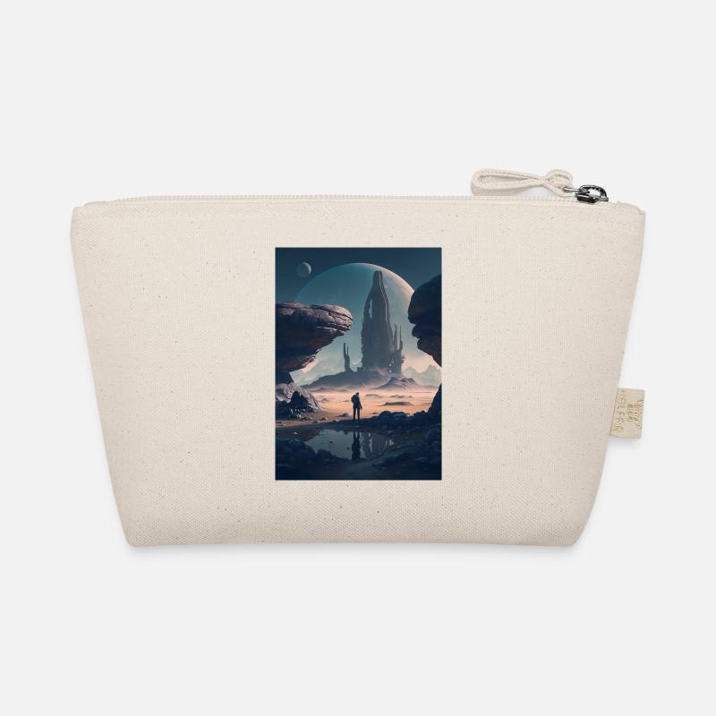 Futuristic Landscape Organic Pouch