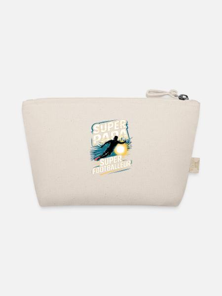 Super Papa Footballeur - Trousse biologique - nature