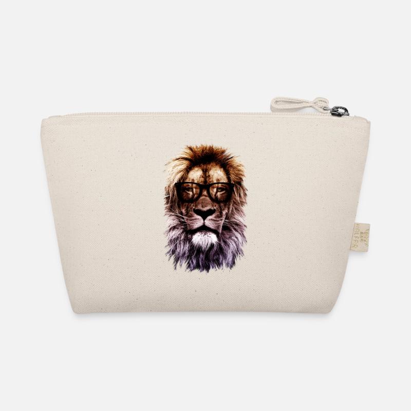 Lion de hipster Trousse biologique
