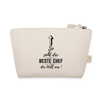 bester chef der welt - Bio-Täschchen - Natur - Hinten