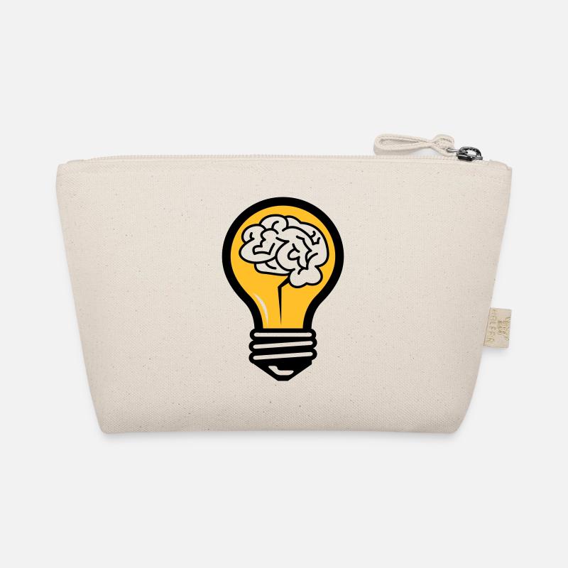 Ampoule avec un cerveau Trousse biologique