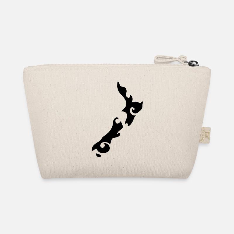 TATTOO Stammes Bild AOTEAROA NEUSEELAND Bio-Täschchen