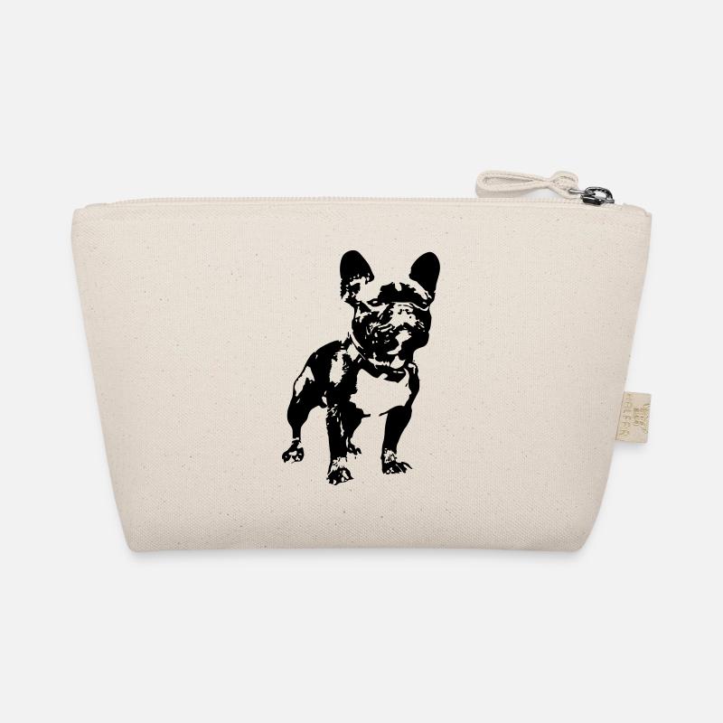 French Bulldog - Bio-Täschchen - Natur