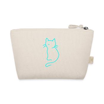 Kätzchen Katze Katzen Haustiere Kinder Miau - Bio-Täschchen - Natur - Hinten