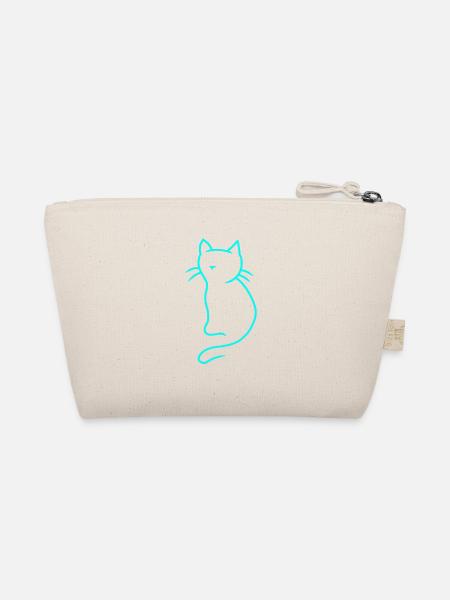 Kitten Cat Cats Pets Children Meow - Organic Pouch - nature