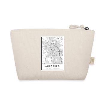 Augsburg Bavaria map city map citymap map - Organic Pouch - nature - Back