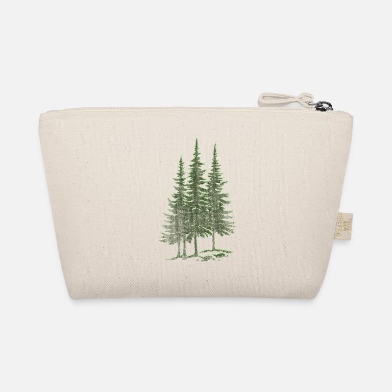 Forest, Spruce, Fir Trees Organic Pouch