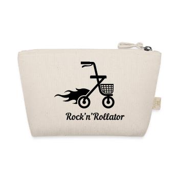 Rock'n'Rollator - Bio-Täschchen - Natur - Hinten