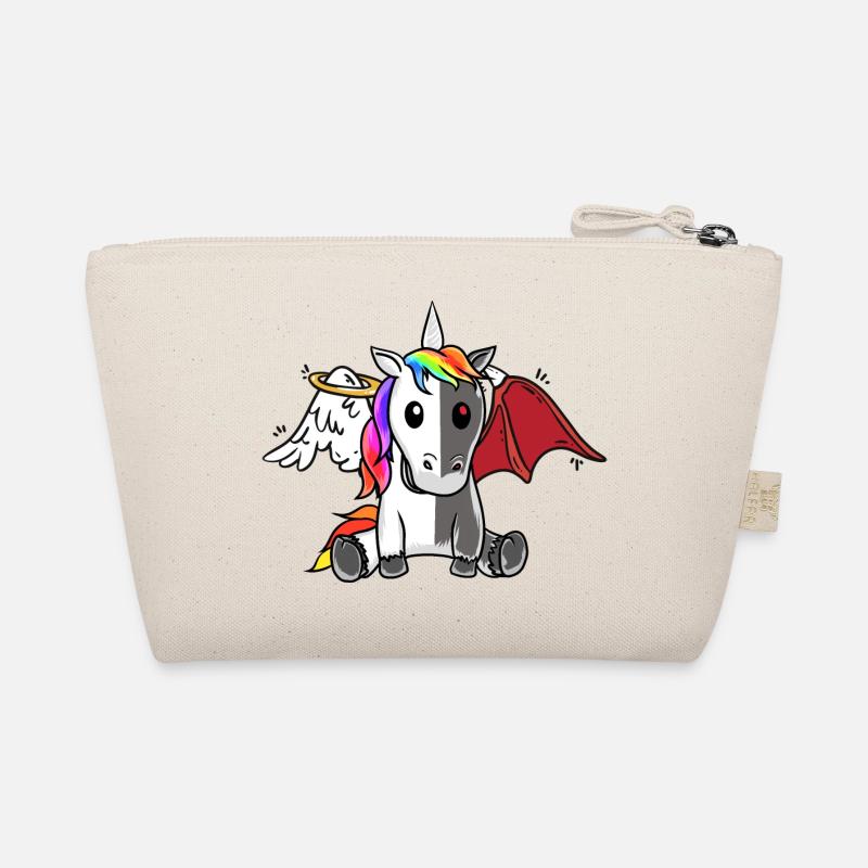 Einhorn Dark Dämon Engel Teufel Satanisch Fabel Bio-Täschchen
