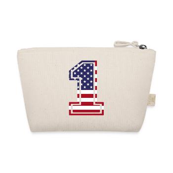 USA - Bio-Täschchen - Natur - Hinten