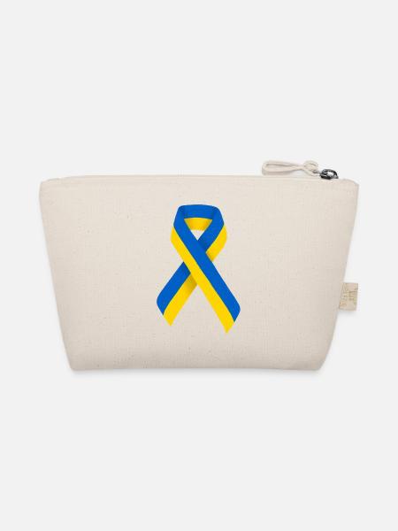 Ruban de bande ukrainienne Drapeau Ukraine - Trousse biologique - nature - Dos