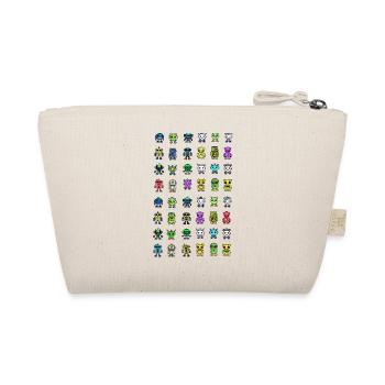 Motif de robot mignon - Trousse biologique - nature - Dos