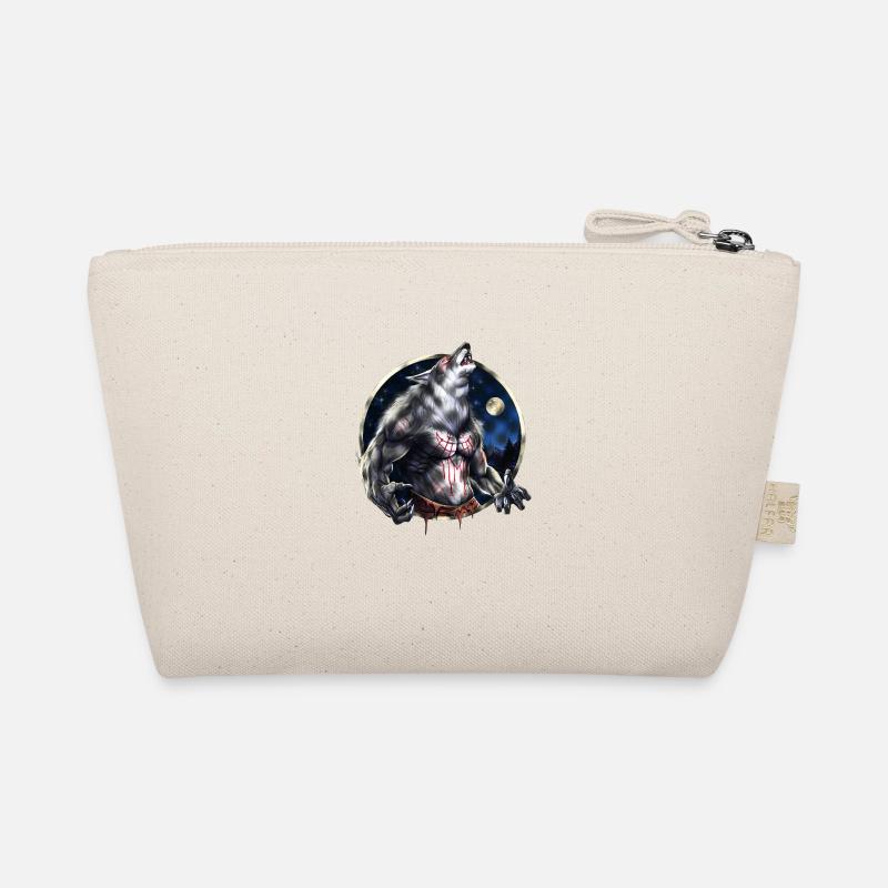 Howling Werewolf Organic Pouch