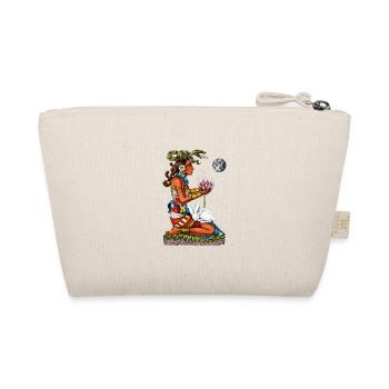 Mayan Goddess Ixchel - Organic Pouch - nature - Back