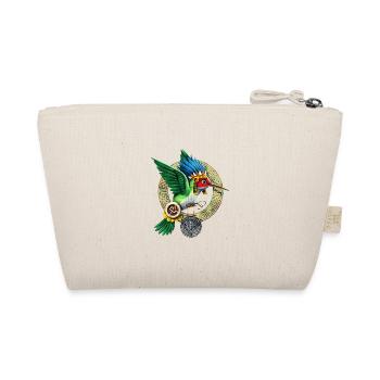 Aztekischer Kolibri - Bio-Täschchen - Natur - Hinten