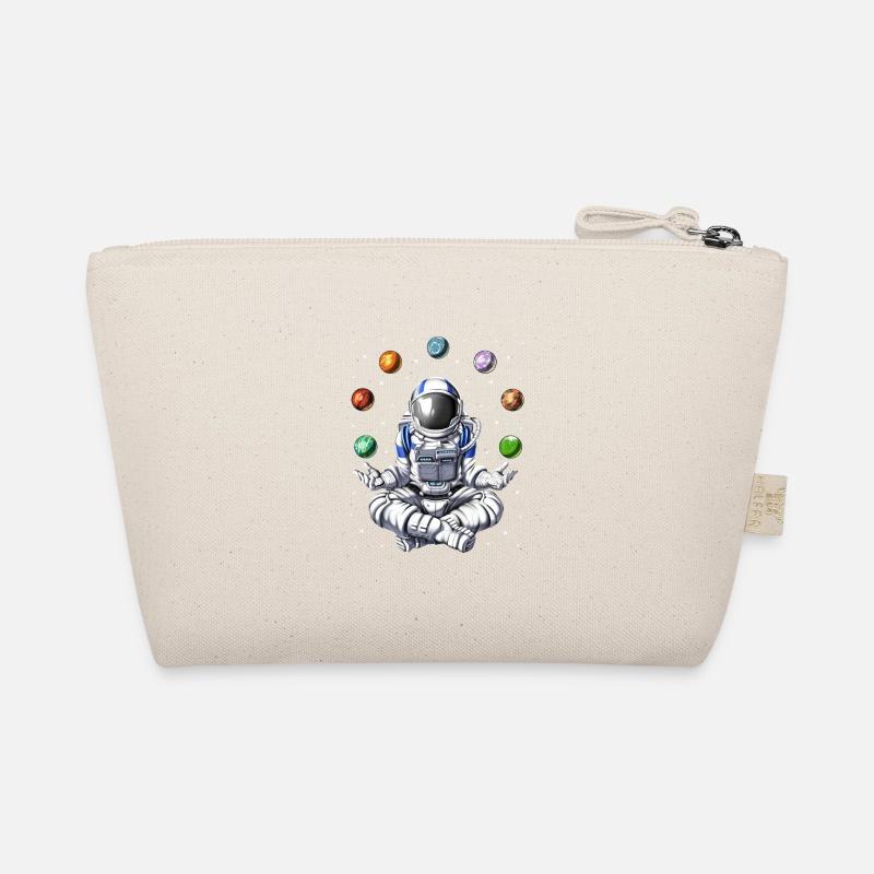 Astronaut Juggling Space Planets Organic Pouch