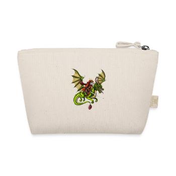 Chat samouraï japonais chevauchant un dragon - Trousse biologique - nature - Dos