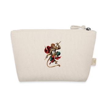 Sun Wukong Chinese Monkey King - Organic Pouch - nature - Back