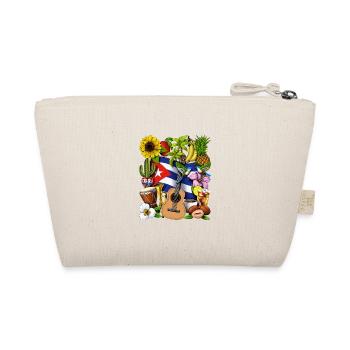 Cuba Heritage Pride - Organic Pouch - nature - Back
