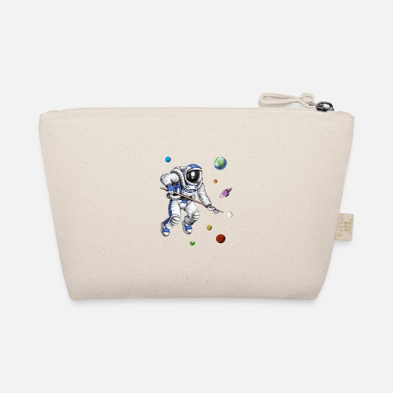 Astronaut Pool Player Organic Pouch
