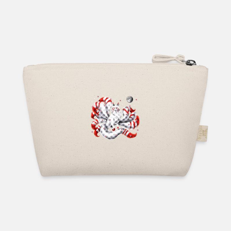 Japanese Kitsune Fox Organic Pouch