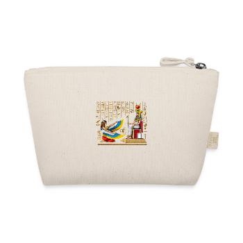 Egyptian Goddess Maat Isis - Organic Pouch - nature - Back