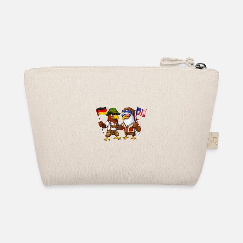 German Eagle US American Bald Eagle Organic Pouch