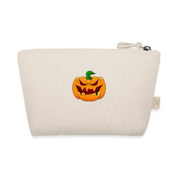 Special scary pumpkin, der gruselige - Bio-Täschchen - Natur - Hinten