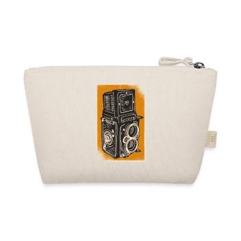 Foto Kamera Vintage - Bio-Täschchen - Natur - Hinten