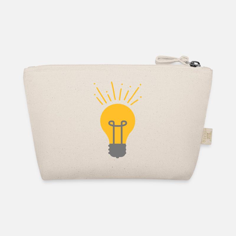 Light bulb Organic Pouch