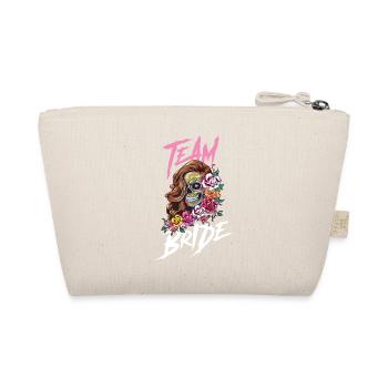 Team Bride Skeleton - Organic Pouch - nature - Back