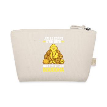 T-shirt humour Bouddha Corps d’un dieu - Trousse biologique - nature - Dos
