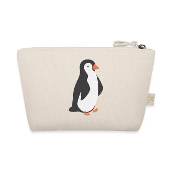 Pinguin - Bio-Täschchen - Natur - Hinten