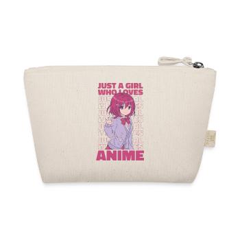 Juste une fille qui aime Anime Anime Girl Anime Merch - Trousse biologique - nature - Dos