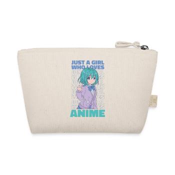 Juste une fille qui aime Anime Anime Girl Anime Merch - Trousse biologique - nature - Dos
