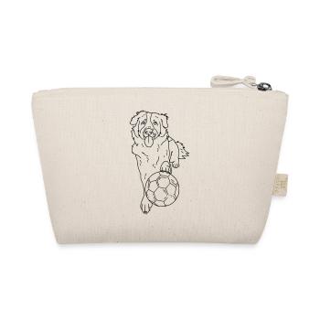 Dog Football - Organic Pouch - nature - Back