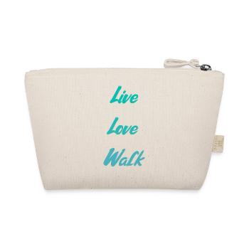 Live Love Walk - Bio-Täschchen - Natur - Hinten