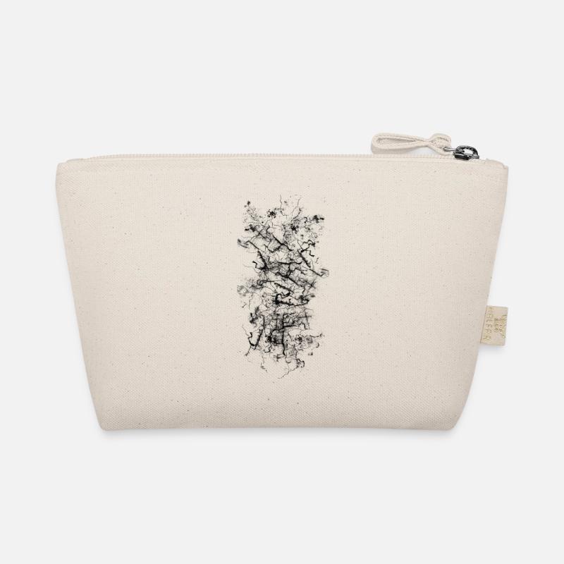 Unusual pattern filth lightning horror Organic Pouch