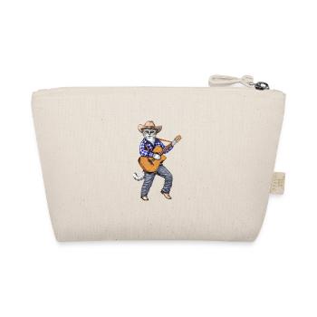 Cowboy Cat Guitariste - Trousse biologique - nature - Dos