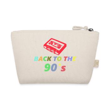 Back To The 90's - Bio-Täschchen - Natur - Hinten