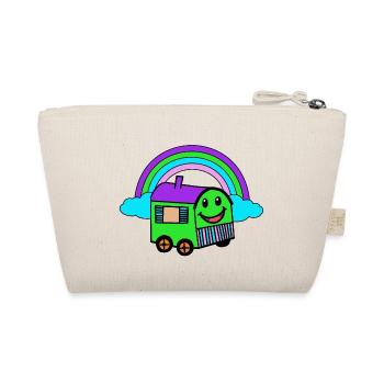 Happy Trailer Hut Rainbow Fantasy - Organic Pouch - nature - Back