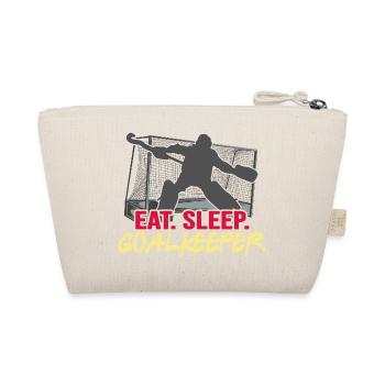 Feldhockey Hockey "Hockey-Torwart" HockeyGoalie - Bio-Täschchen - Natur - Hinten