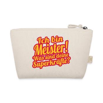 Ich bin Meister- Was sind deine Superkräfte? - Bio-Täschchen - Natur - Hinten